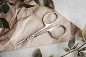 NN-Knives Modern Bőrvágó olló hajlított