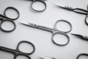 NN-Knives Modern Bőrvágó olló hajlított
