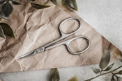 NN-Knives Modern Bőrvágó olló hajlított