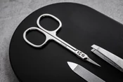 NN-Knives Modern Bőrvágó olló extraspicc hajlított