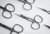 NN-Knives Professional Körömvágó olló hajlított