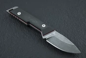 NN Knives Proto DP NC Blade Fekete Richlite EDC kés