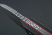 NN Knives Proto DP NC Blade Fekete Richlite EDC kés
