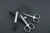 NN Knives Manikűrkészlet City Fekete Bőr Modern