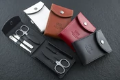 NN Knives Manikűrkészlet Optim Barna Bőr Modern