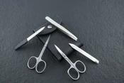 NN Knives Manikűrkészlet Optim Barna Bőr Modern