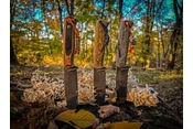 NN Knives Adventurer II NC Blade Green Canvas Micarta Outdoor Kés