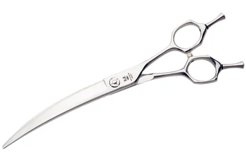 NN-Knives Kutyakozmetikai Olló 7,5 Extra Hajlított