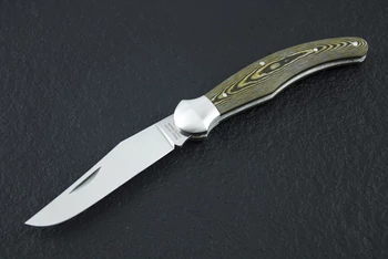 NN Knives Custom Fejesgörbe zsebkés