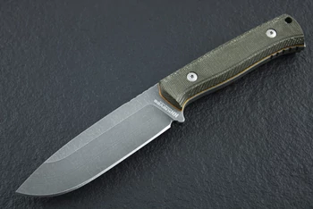 NN Knives Adventurer II NC Blade Green Canvas Micarta Outdoor Kés