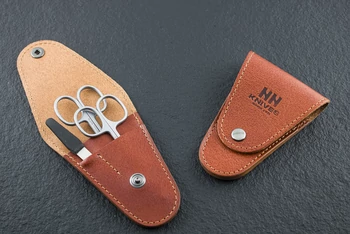 NN Knives Manikűrkészlet City Barna Bőr Modern