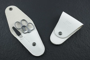 NN Knives Manikűrkészlet City Fehér Bőr Modern