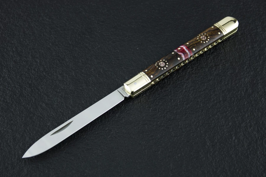 NN Knives Custom Szalonnázó zsebkés