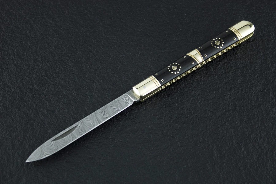 NN Knives Custom Szalonnázó zsebkés