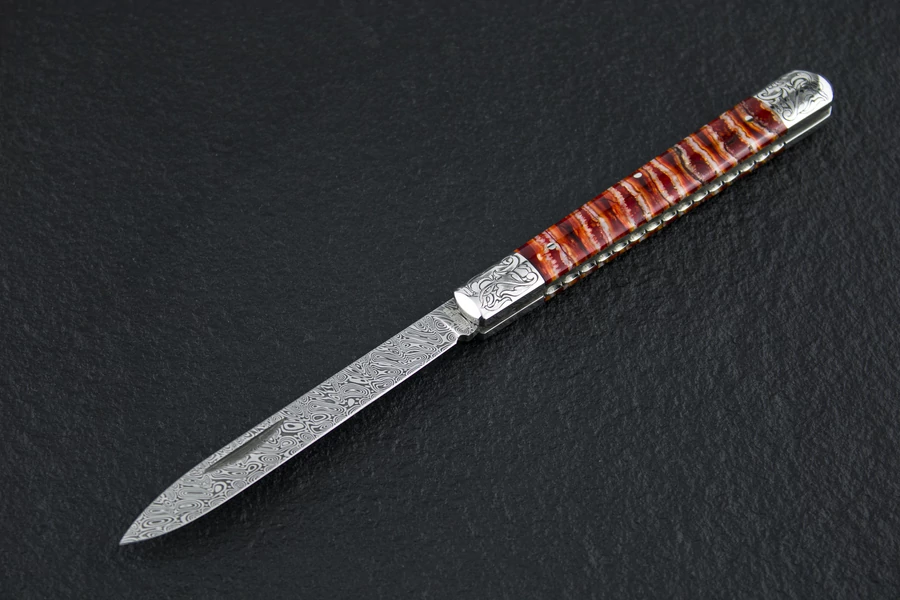 NN Knives Custom Szalonnázo Zsebkés