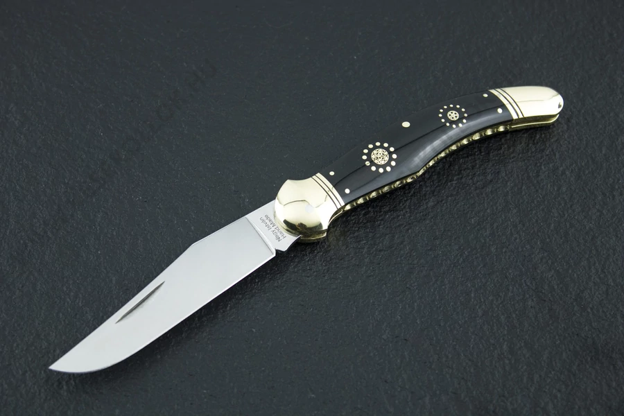 NN Knives Custom Fejesgörbe zsebkés
