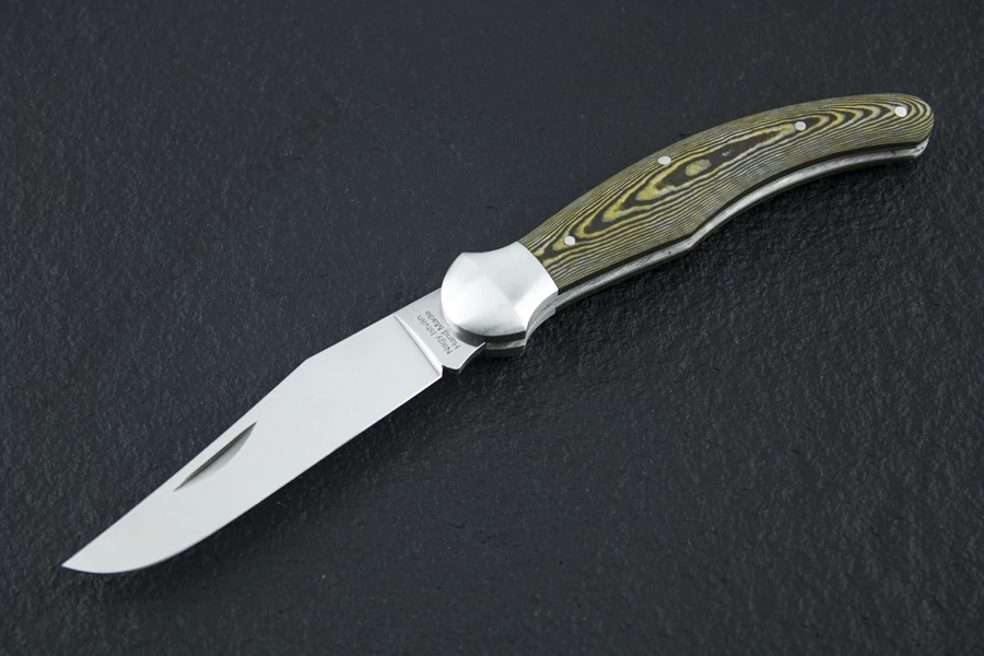NN Knives Custom Fejesgörbe zsebkés