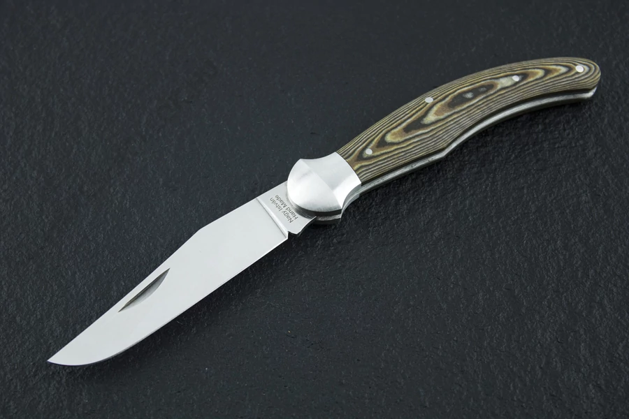 NN Knives Custom Fejesgörbe zsebkés
