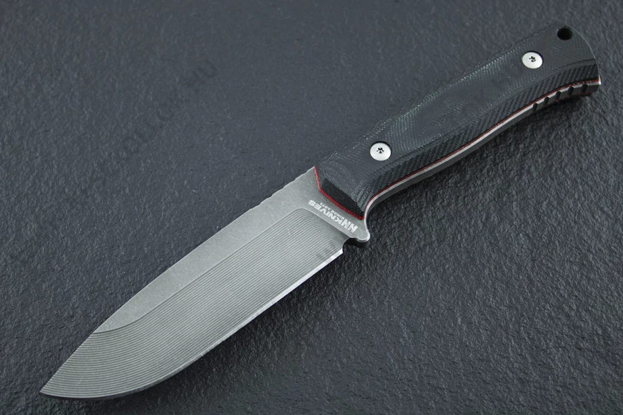 NN Knives Adventurer II NC Blade Black Canvas Micarta Outdoor Kés